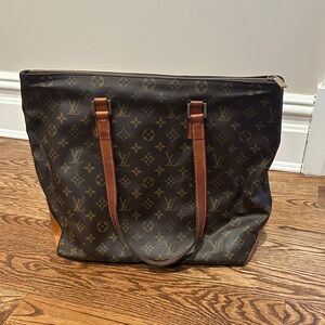 Louis Vuitton Cabas Mezzo Monogram Tote.
